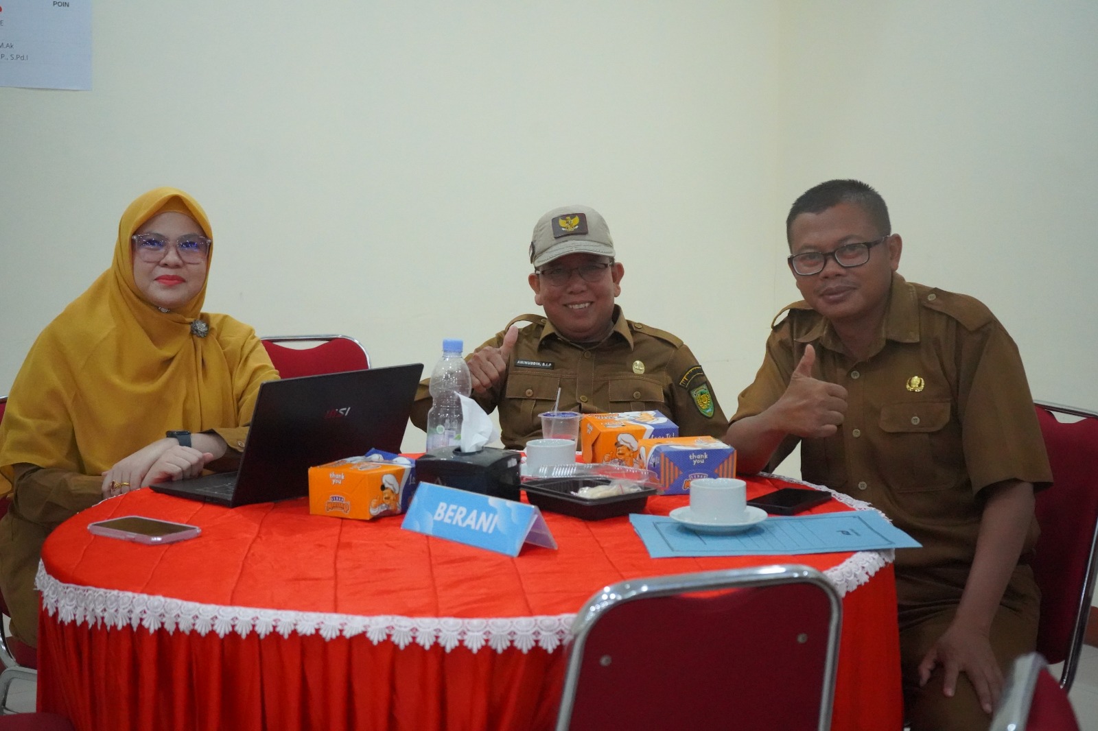 Wakili Bupati Inhil, Sekda Buka Secara Resmi Sosialisasi Pemahaman Pengendalian Gratifikasi Kepada Admin UPG