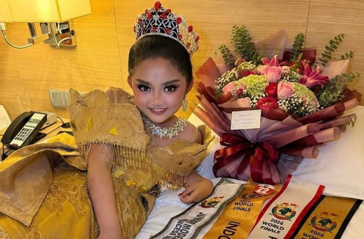 Bangga! Putri Riau Buktikan Anak Indonesia Mampu Bersinar di Panggung Internasional