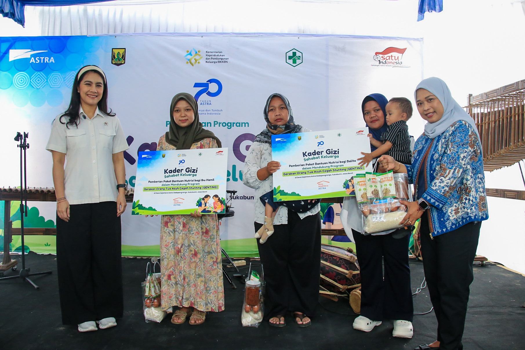 Wamen BKKBN Puji Peran PT Astra International dalam Program GENTING