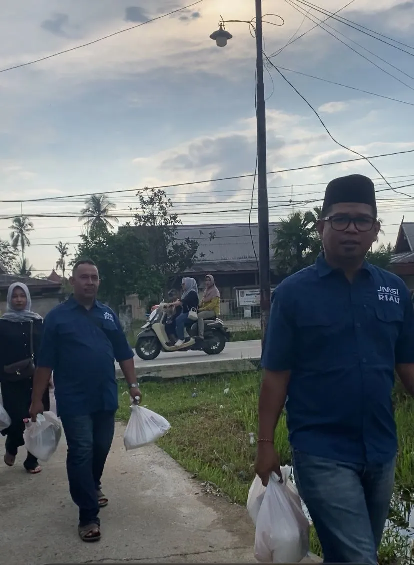 JMSI Inhil Tebar Kepedulian Ramadhan, Bagikan Paket Lebaran Idul Fitri 1447