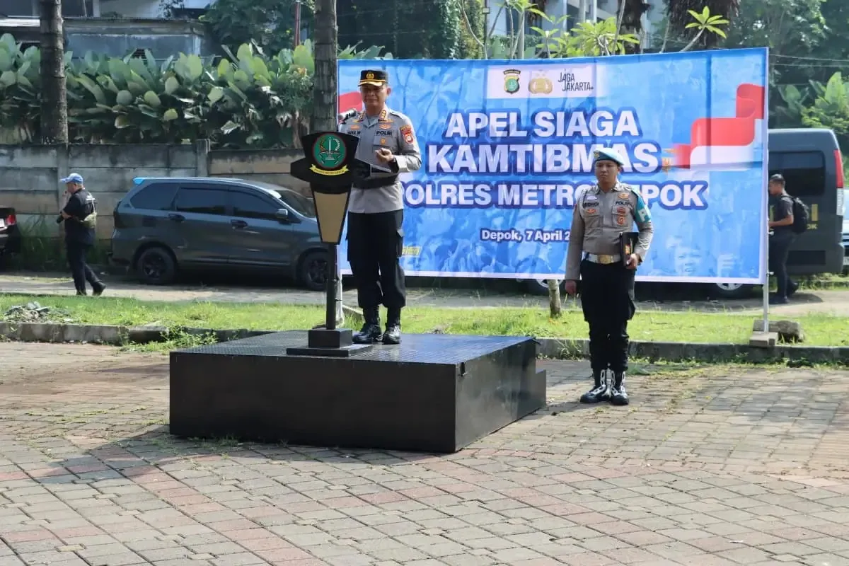 Kapolres Metro Depok Ajak Masyarakat Berperan Aktif Jaga Lingkungan Kamtibmas