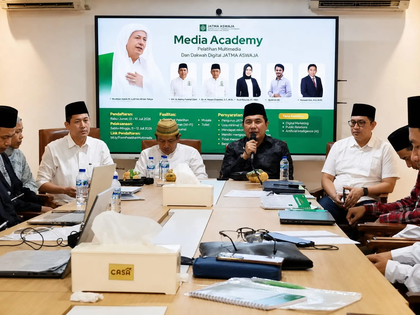 PB JATMA ASWAJA Selenggarakan Media Academy untuk Perkuat Dakwah Digital Pengurus