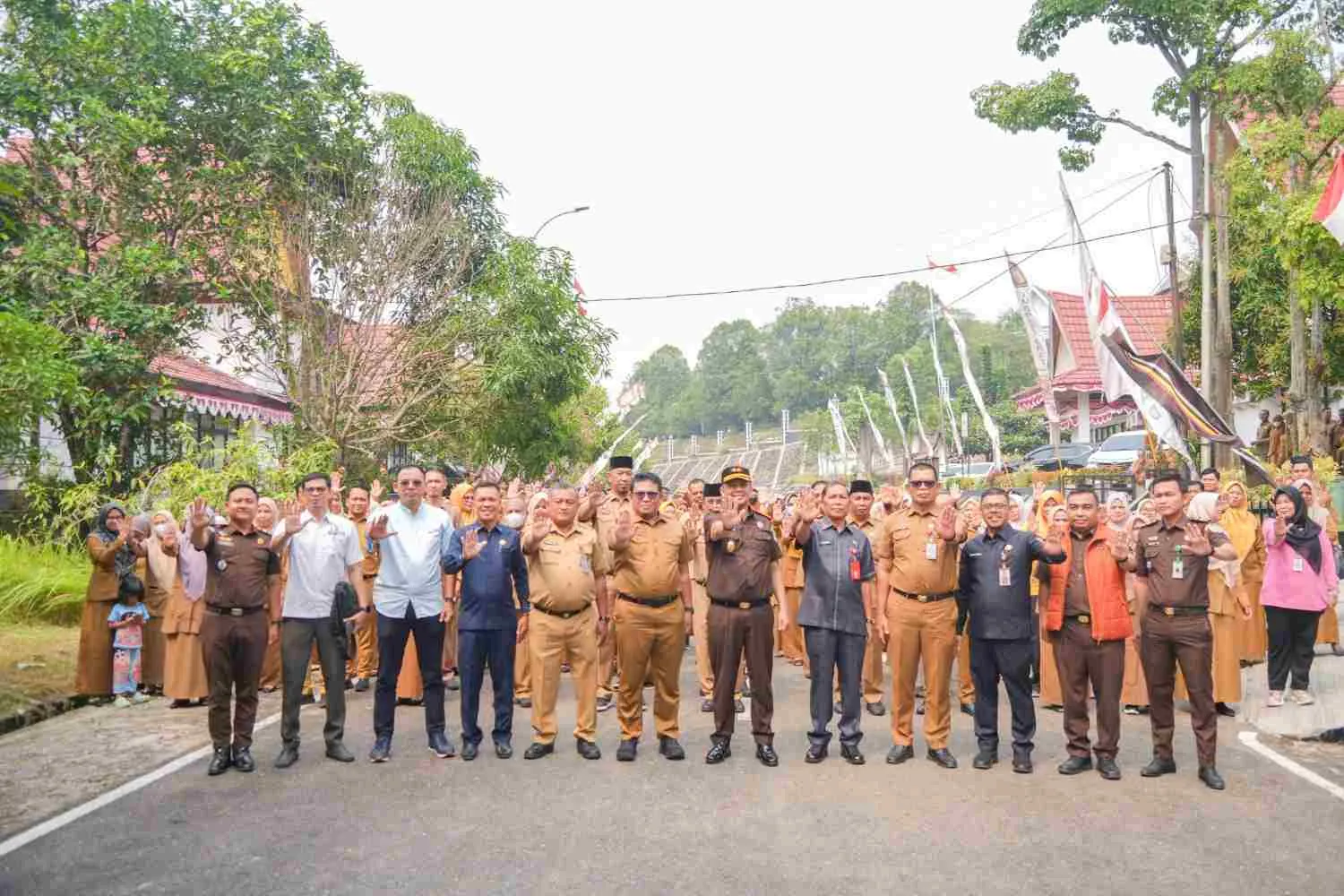 Kejari Kuansing Gaungkan Gerakan Antikorupsi, Aparatur Diminta Berani Tolak Penyimpangan