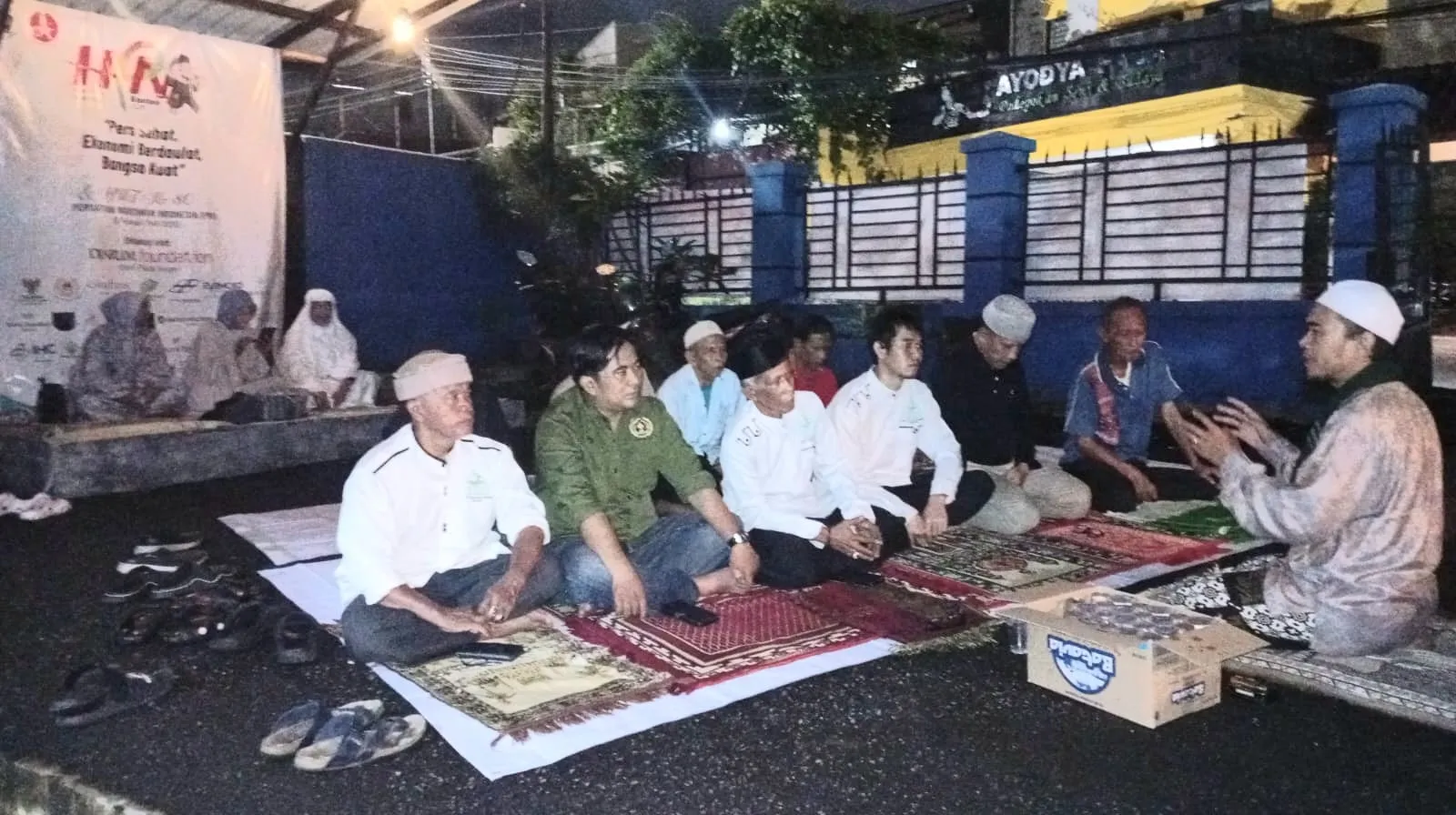 PWI Kota Depok Gelar Tarawih Berjamaah di Hari Ke 14 Puasa.