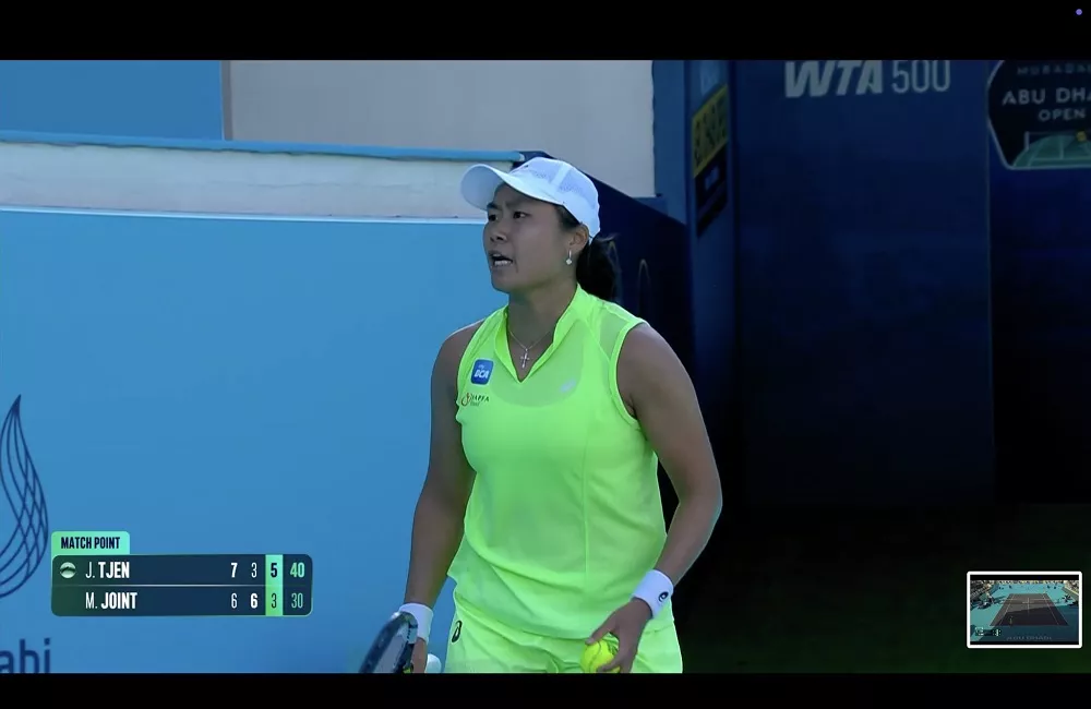 Lima Poin Beruntun Kandaskan Perjuangan Janice Tjen di Dubai Championship