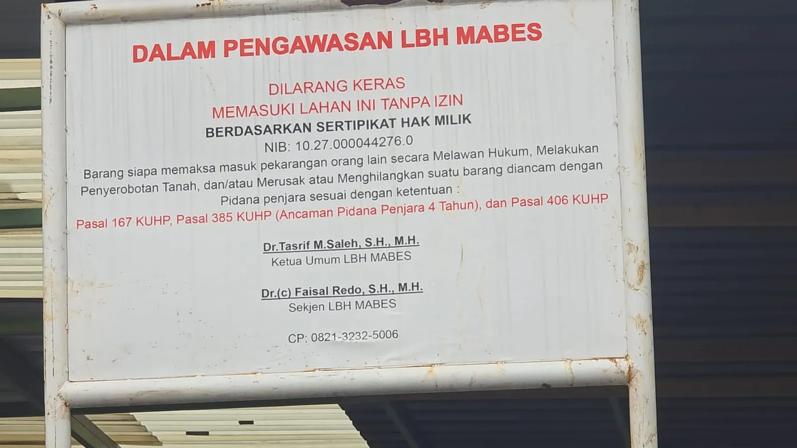 Sengketa Lahan di Cimanggis Kembali Mencuat, Kuasa Hukum KUSRO Surati BPN Depok Soal Letak SHM 3.288 M2