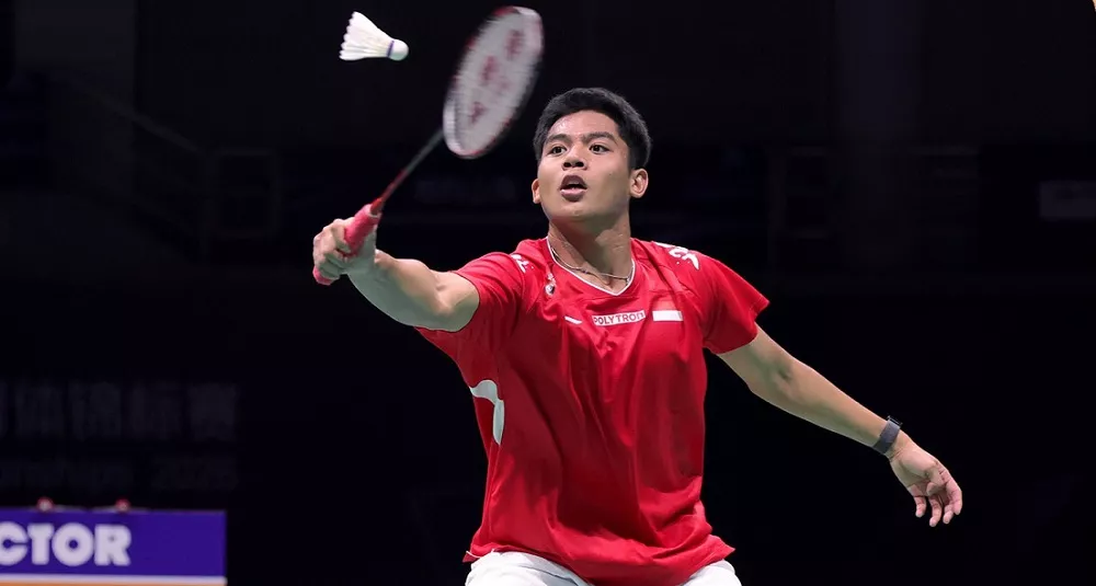 Nyaris Permalukan Li Shin Feng, Ubed Akhirnya Menyerah di Swiss Open