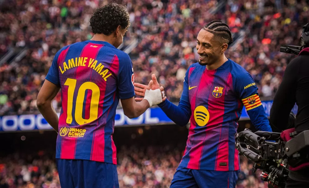 Hasil Babak I di Camp Nou: Lamine Yamal vs Villarreal 2-0