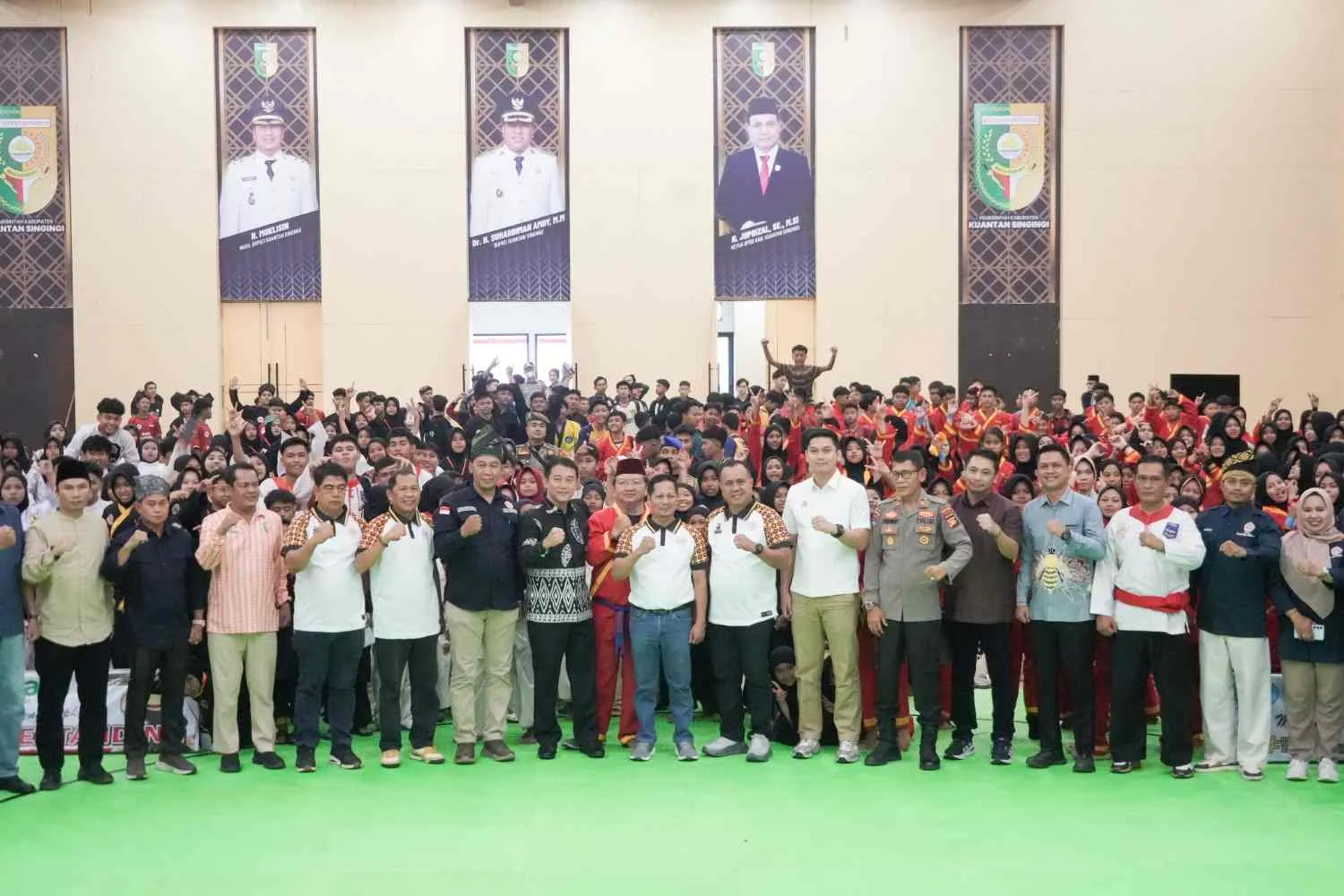 Kejurkab Pencak Silat III Piala Bupati Kuansing Dibuka, Bibit Pesilat Muda Dibidik