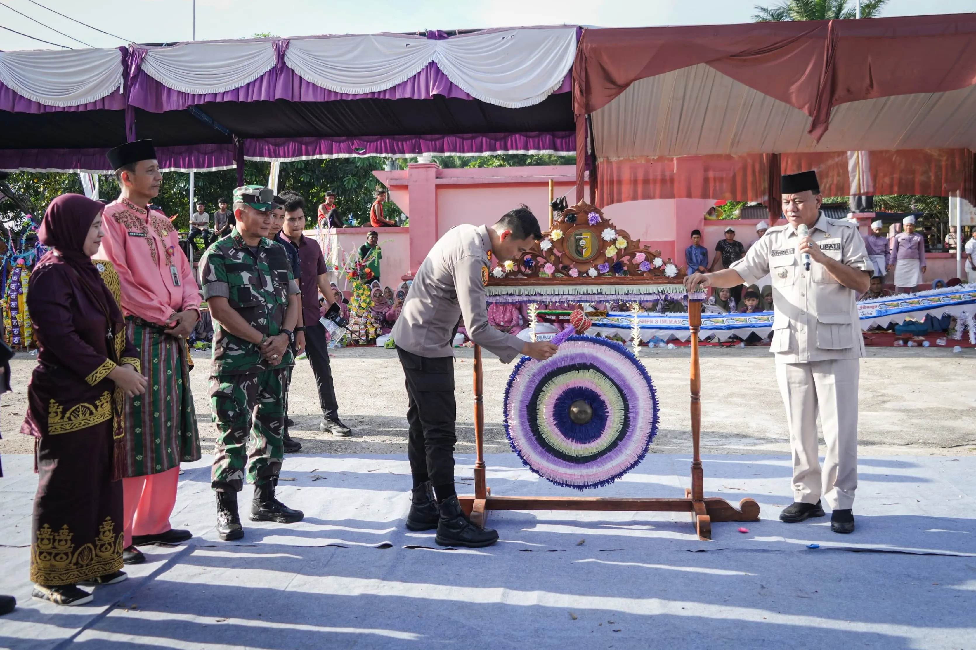 Kapolres Kuansing: Jaga Keamanan dan Ketertiban Selama Pacu Jalur Inuman