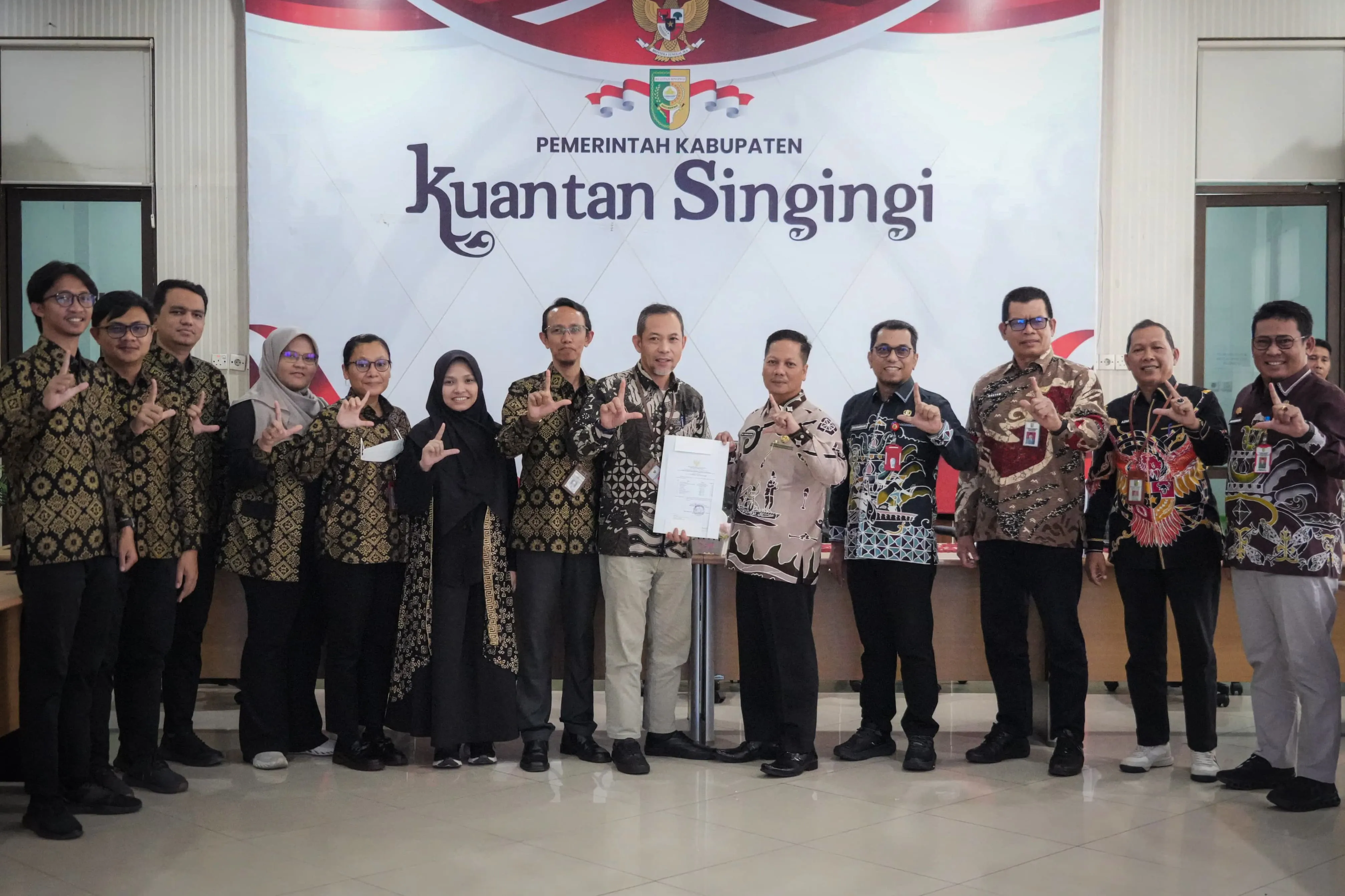 Pemkab Kuansing Ikuti Entry Meeting Pemeriksaan LKPD 2025 oleh BPK RI