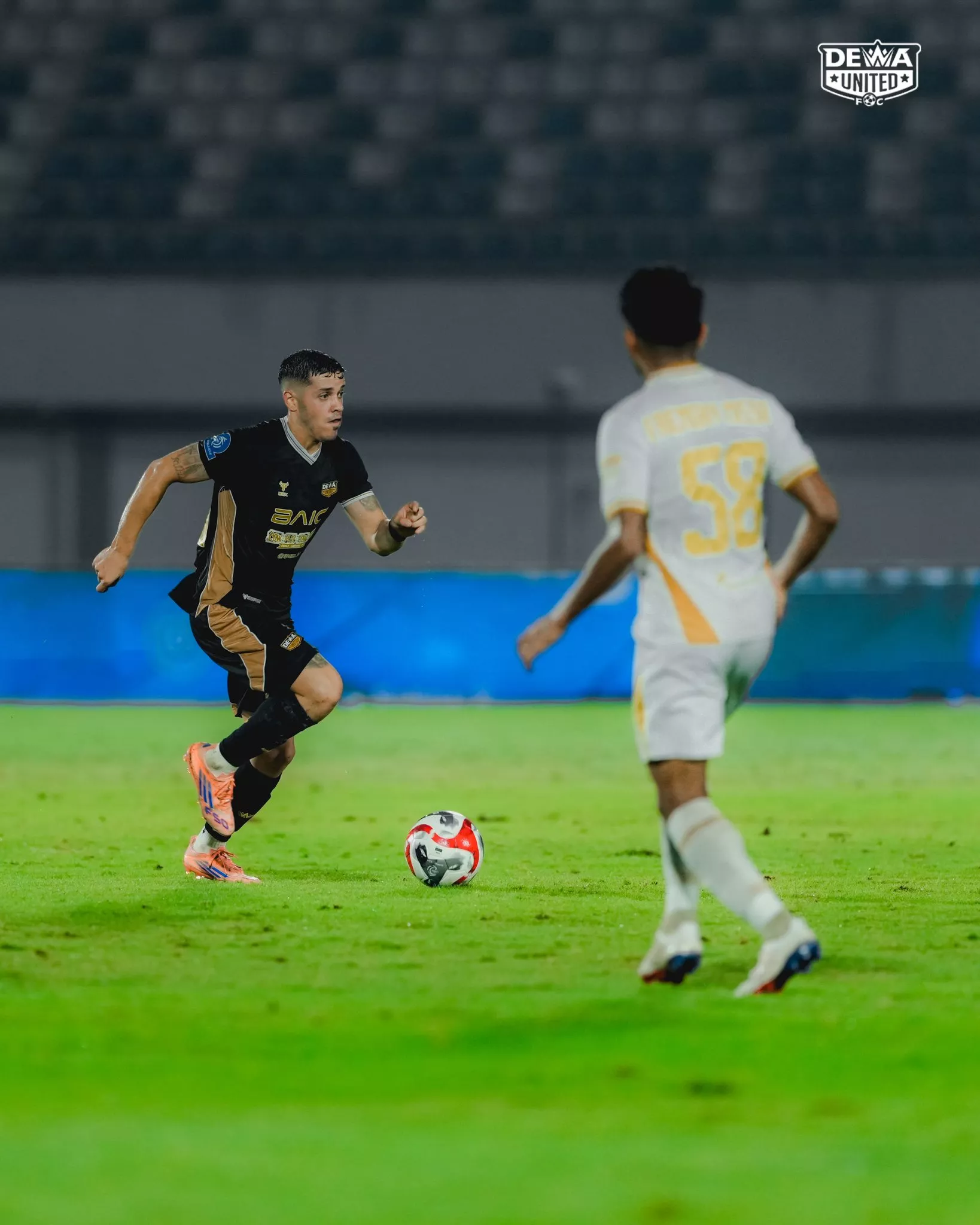 Dewa United vs Bhayangkara FC 0-2. Laju Kemenangan Banten Warriors Terhenti