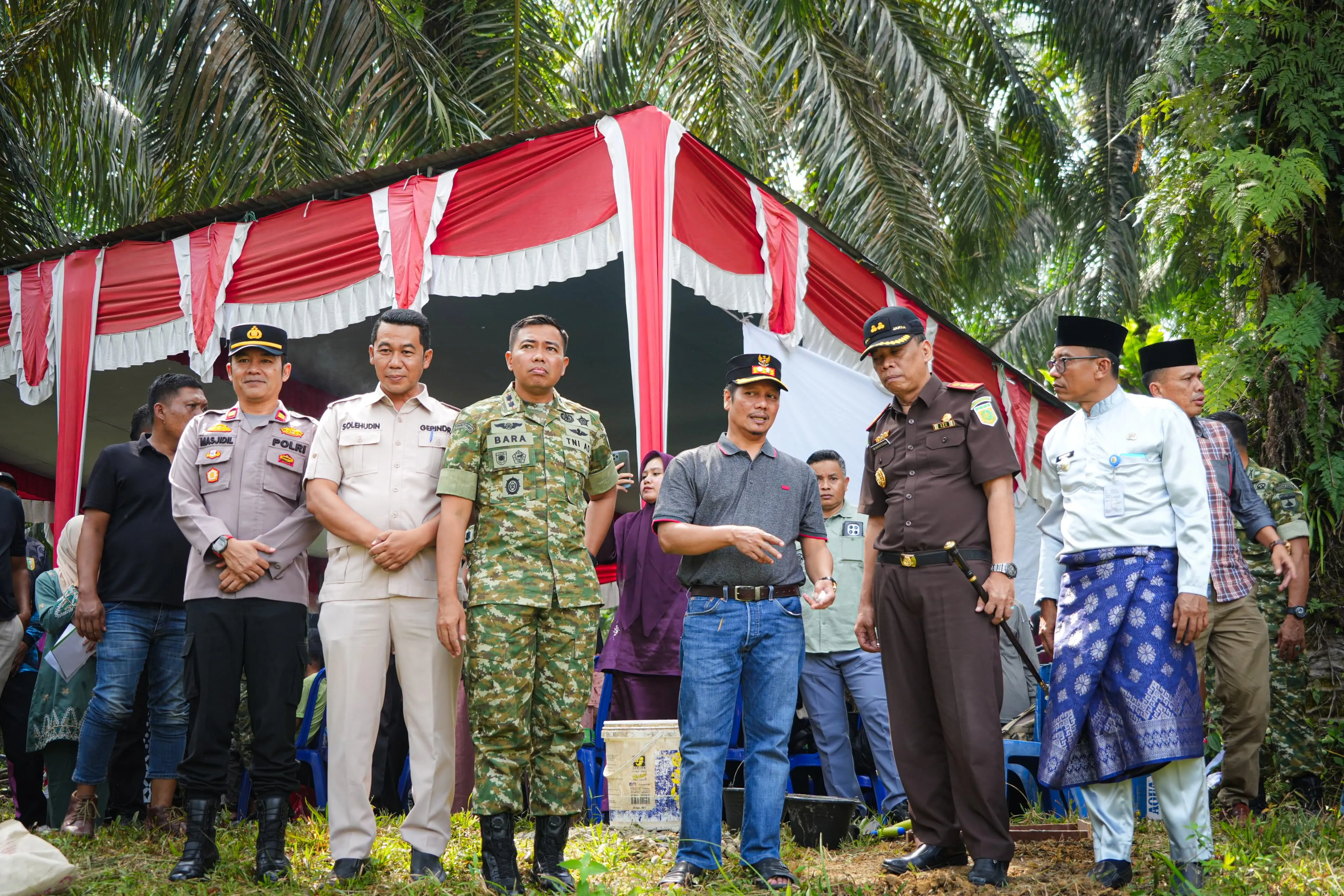 Groundbreaking Jembatan Garuda Dimulai, Akses Sukaraja - Hulu Teso Segera Terhubung