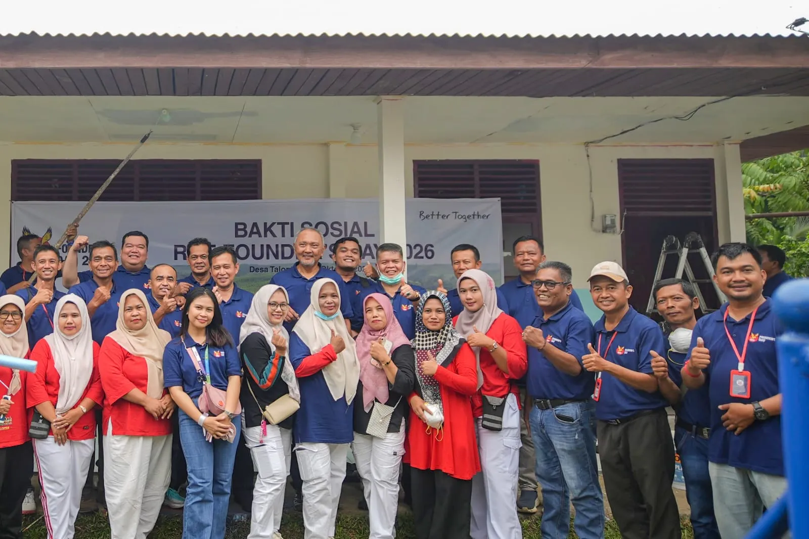 RAPP Gelar Bakti Sosial di Talontam, Muradi Dorong Danau Rawang Udang Jadi Ikon Wisata Desa