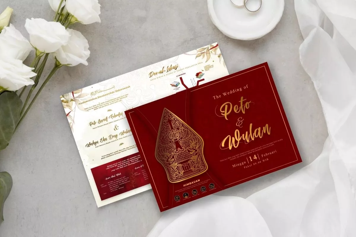 Inspirasi Pilihan Desain Undangan Pernikahan Minimalis Modern dan Elegan
