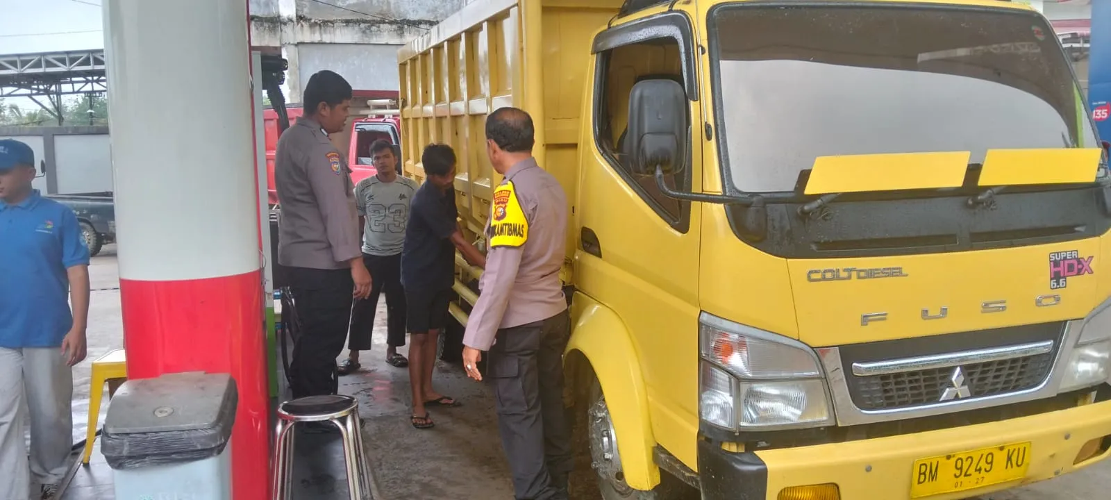 Polres Kuantan Singingi Intensifkan Patroli dan Pengamanan SPBU, Antisipasi Kemacetan dan Penyalahgunaan BBM