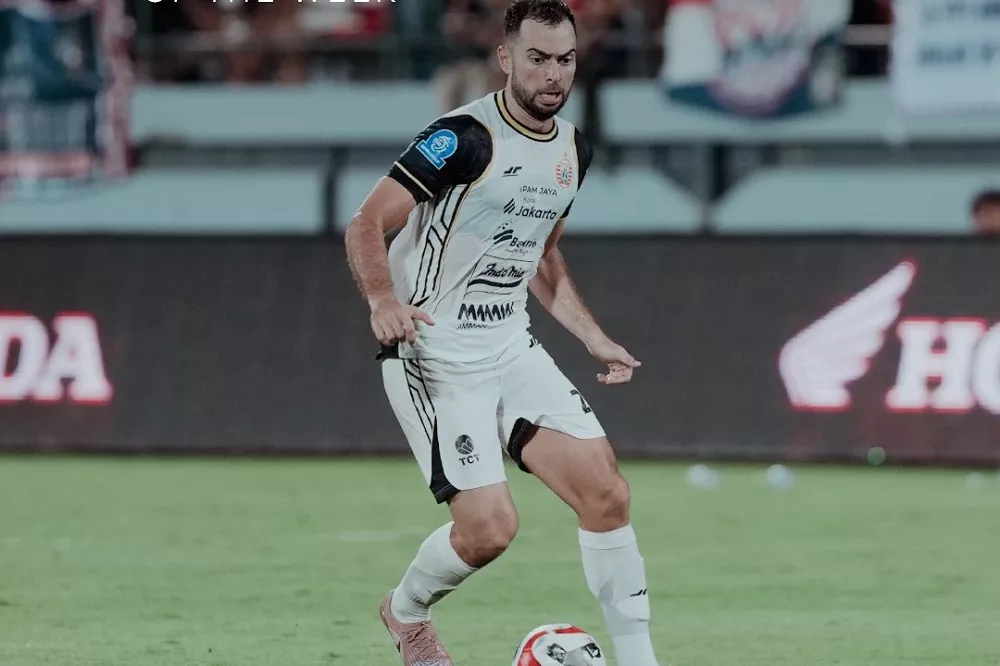 Lineup Persija vs PSM, Jordi dan Thales di Jantung Pertahanan, Pattynama Cadangan