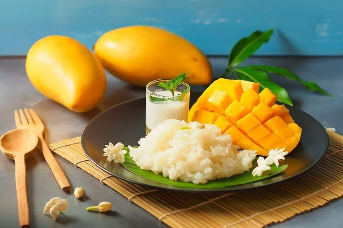 Resep Mango Sticky Rice Khas Thailand Yang Gurih Dan Ketannya Lembut