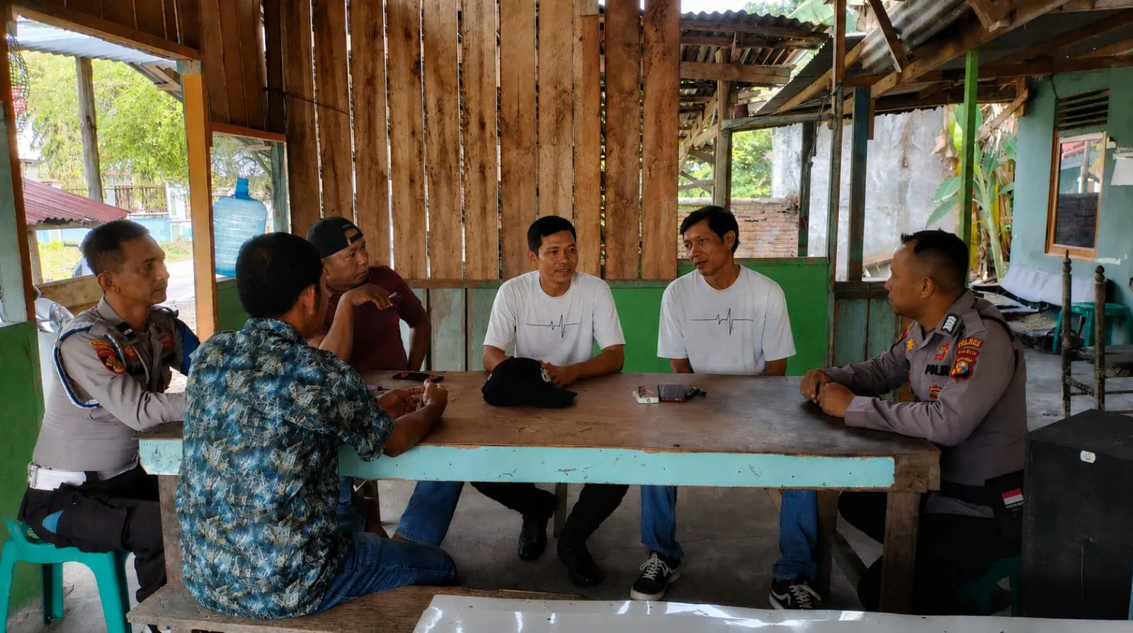 Jumat Curhat, Polsek Jajaran Polres Kuansing Perkuat Sinergi dengan Masyarakat Jaga Kamtibmas