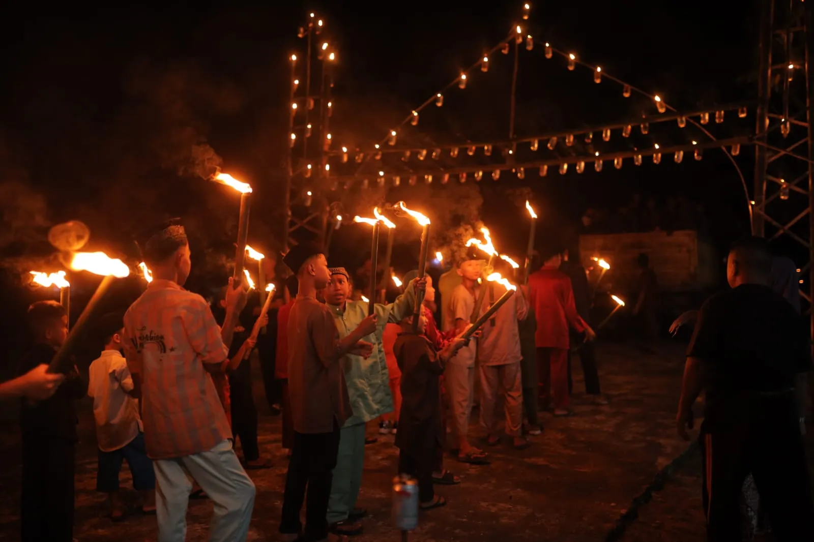 Meriahkan Malam Idul Fitri 1447 H Desa Batu Gajah akan Gelar Pawai Obor Keliling Kampung