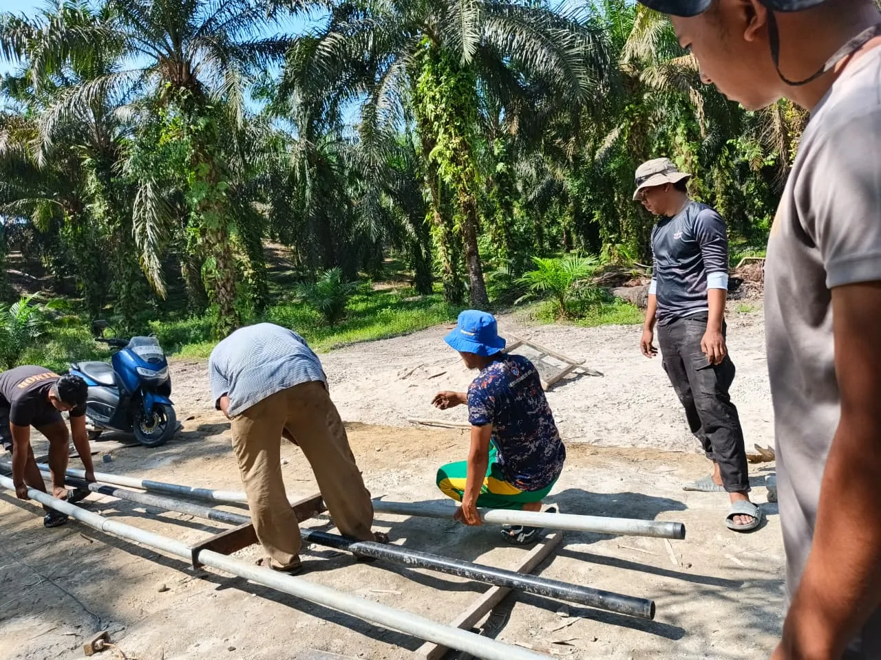 Pembangunan Jembatan Merah Putih Presisi di Kuansing Capai 85 Persen, Segera Permudah Akses Masyarakat