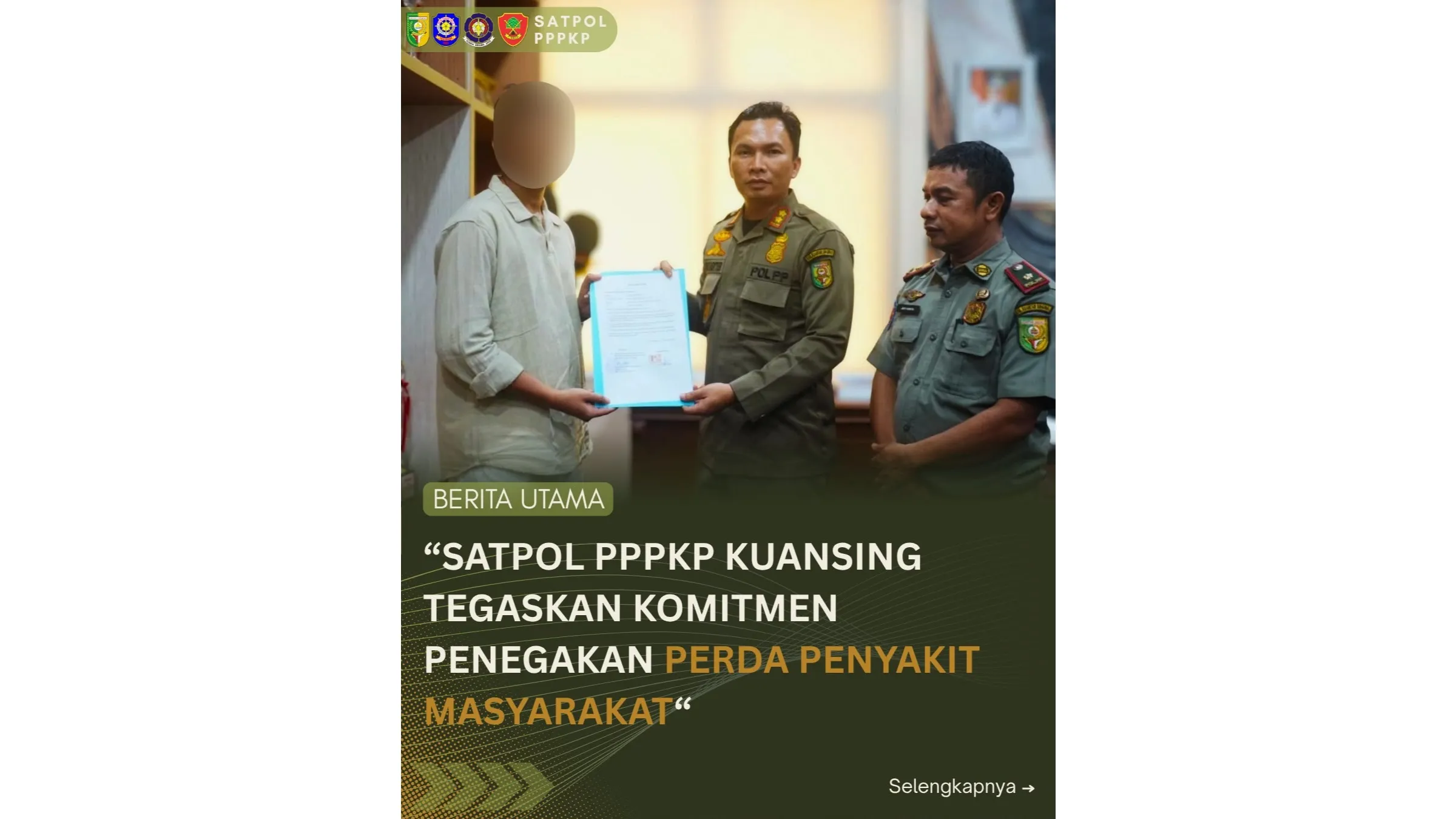 Satpol PP Kuansing Gebrak Operasi Pekat, Pemilik Usaha Diminta Hentikan Aktivitas Melanggar Perda