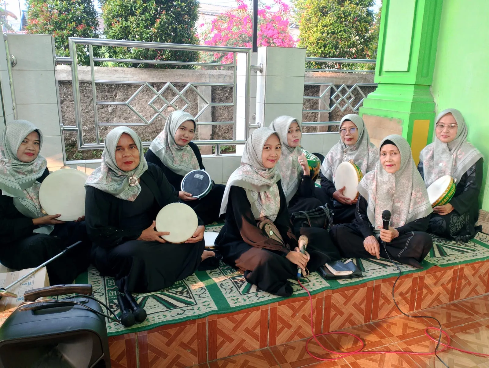Tradisi Bongsang, Ramaikan Maulid Nabi di Al-Mukhlishin Cibanteng