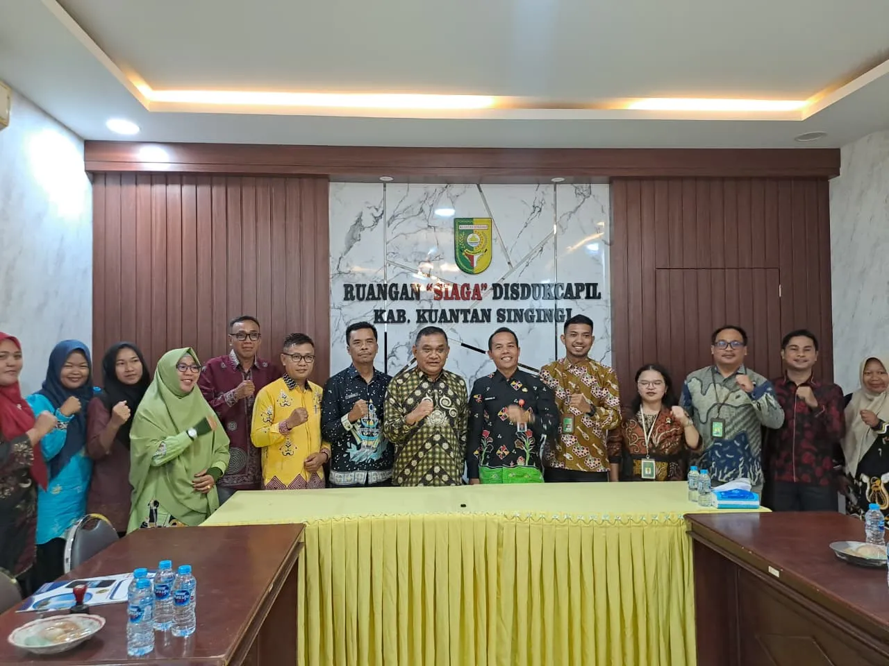 Dukcapil Gandeng Pengadilan Negeri Teluk Kuantan, Hadirkan Layanan Adminduk Terintegrasi