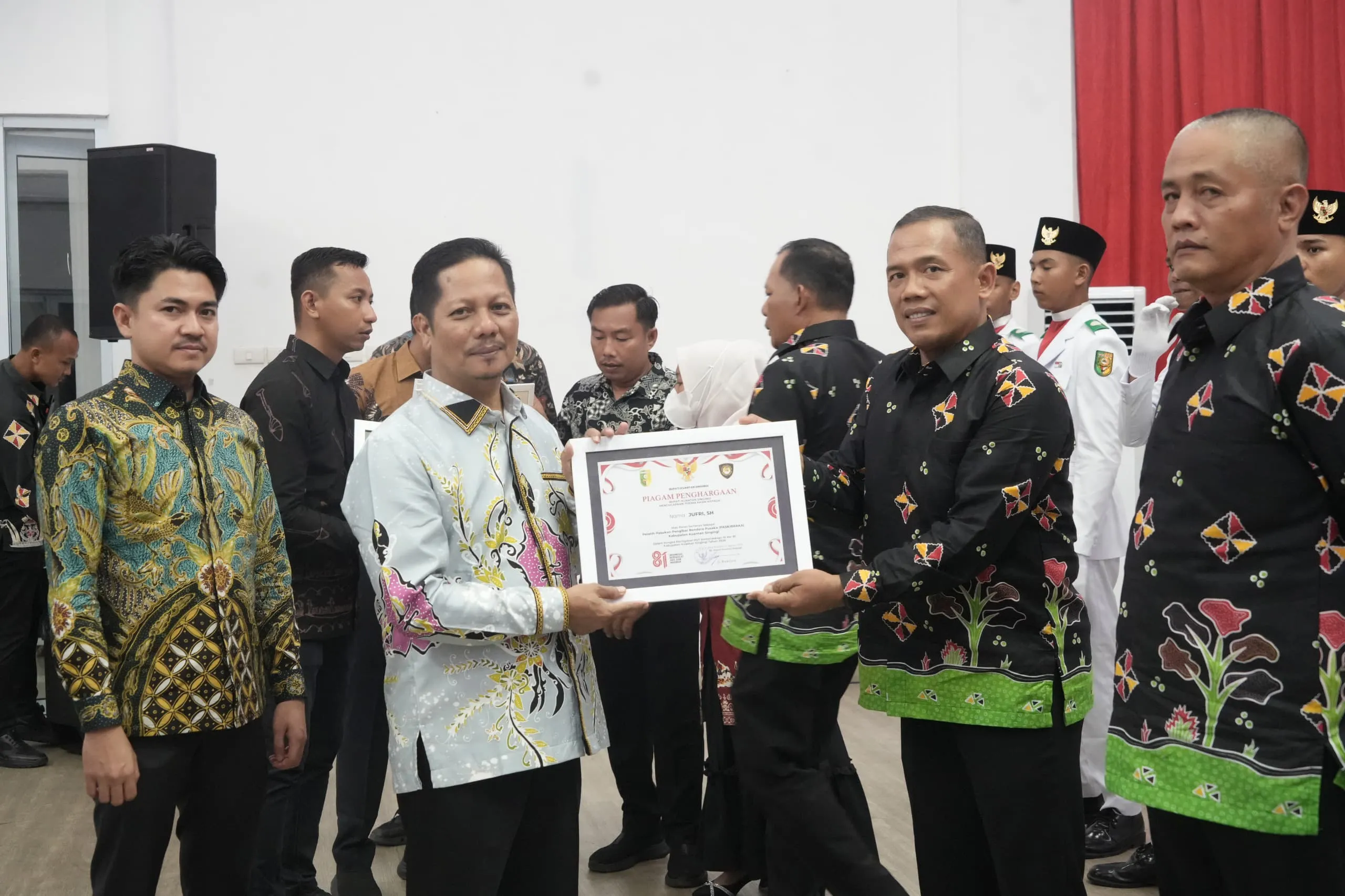 Resepsi Kenegaraan HUT RI, Muklisin Gaungkan Kolaborasi untuk Kuansing Makin Hebat