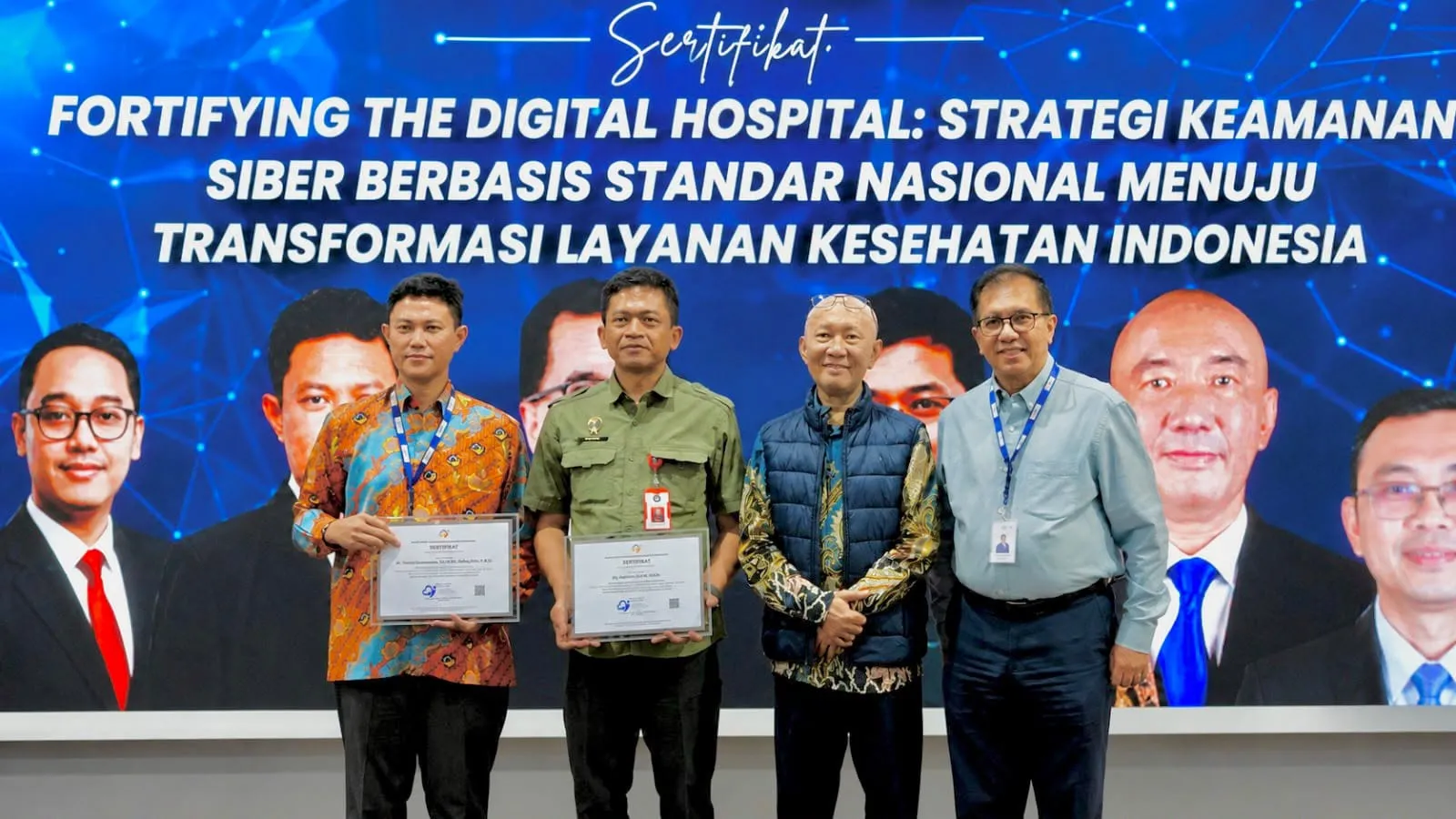 Direktur Utama RSUI dr. Kusuma Januarto, Sp. OG., Subsp.Obginsos., Beri Apresiasi Atas Kolaborasi Bersama BSSN