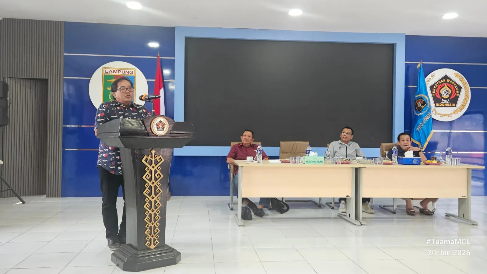 PWI Pusat dan PWI Lampung Perkuat Sinergi Sukseskan HPN dan Porwanas 2027