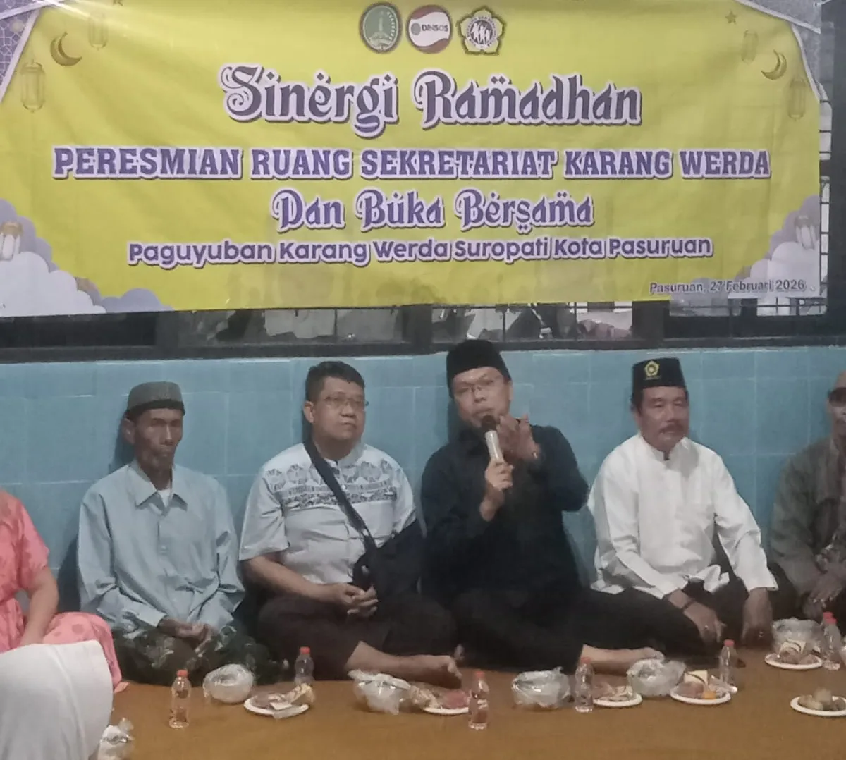 Wujudkan Kepedulian, Karang Werda Suropati Kota Pasuruan Resmikan Sekretariat Baru dan Berbagi Bersama Disabilitas