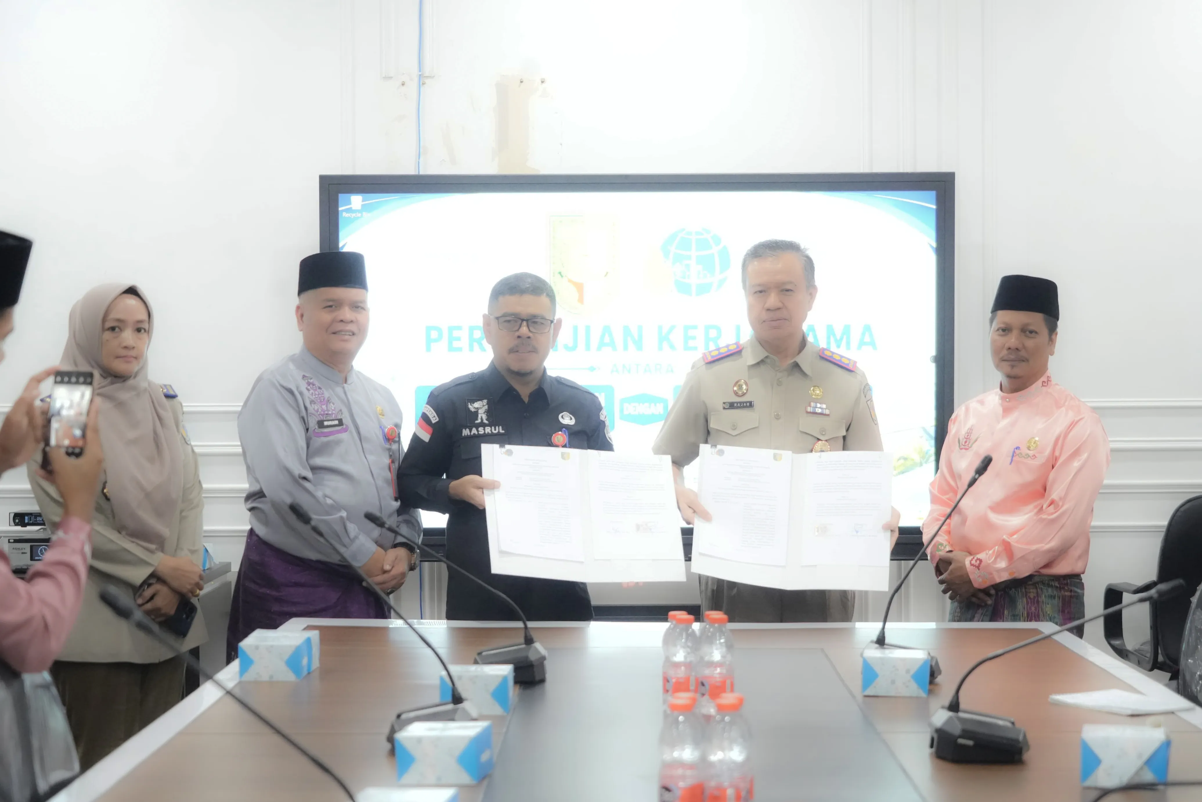 MoU Pemkab Kuansing dan Kantor Pertanahan, Percepat Layanan Pertanahan dan Kepastian Data Tanah