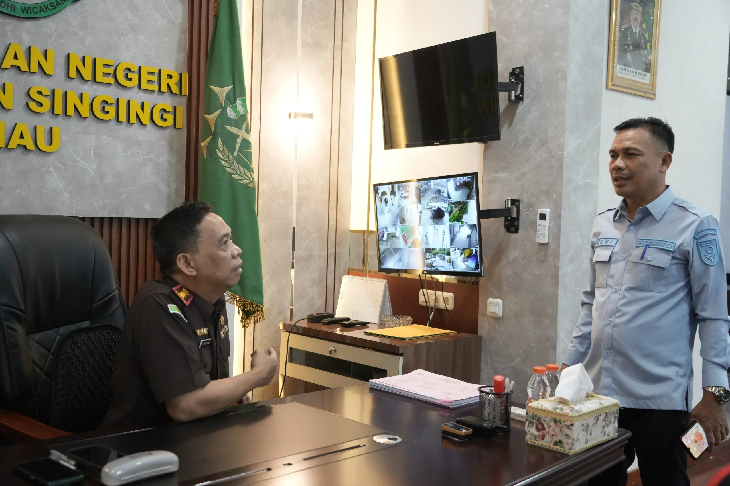 Kejari Kuansing Setor PNBP Rp756 Juta pada Triwulan I 2026