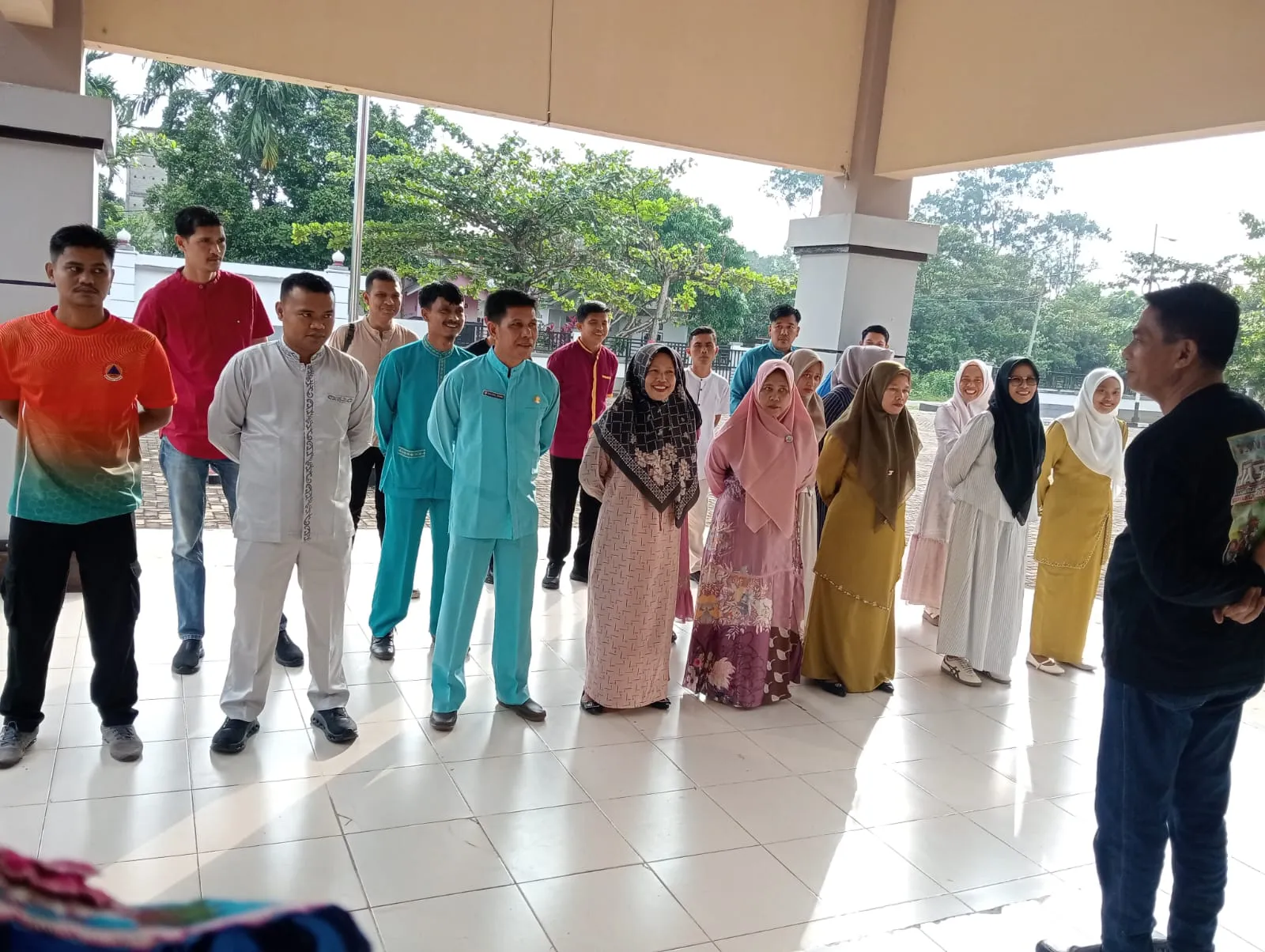 WFH Pemkab Kuantan Singingi Mulai Diterapkan, Lalu Lintas Teluk Kuantan Terlihat Lengang