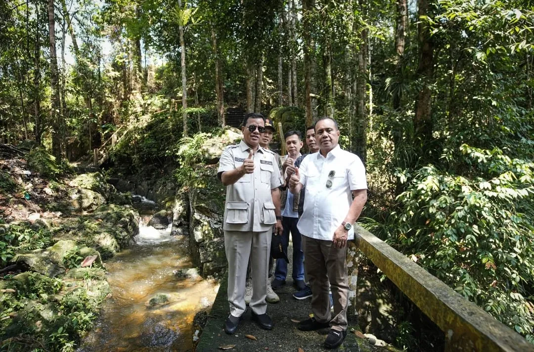 Bupati Kuansing Sidak Guruh Gemurai, Soroti Fasilitas Rusak Jelang Lebaran