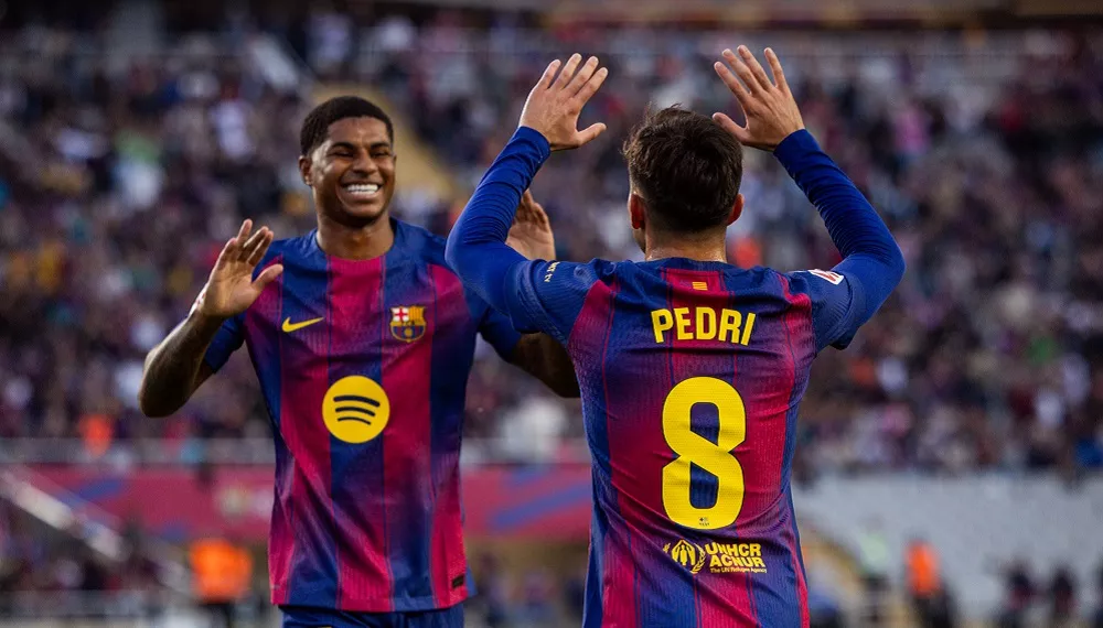 Dani Olmo Jadi Starter, Barcelona Pasang Trio Yamal, Lewandowski, dan Raphinha Lawan Levante