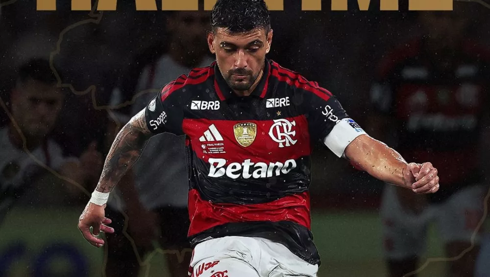 Dua Eksekusi Penalti Jorginho Paksa Final Recopa Flamengo vs Lanus Masuk Extra Time