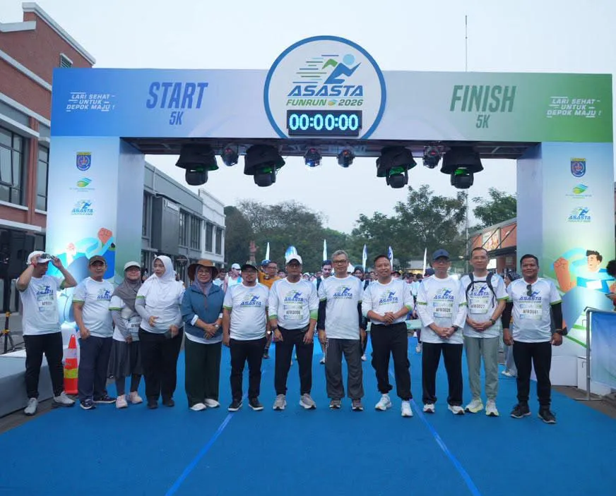 PT. Tirta Asasta Depok Gelar Semarak Hari Pelanggan Nasional ASASTA FUN RUN 2026 di Sawangan