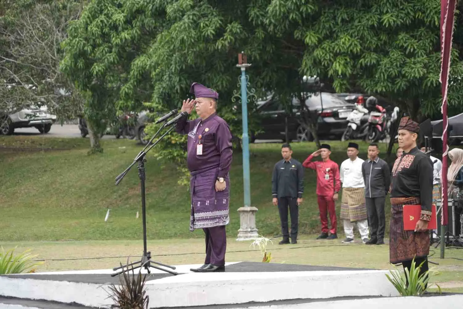 HUT Riau ke-69, Muradi Ajak Masyarakat Kuansing Bersatu dalam Keberagaman