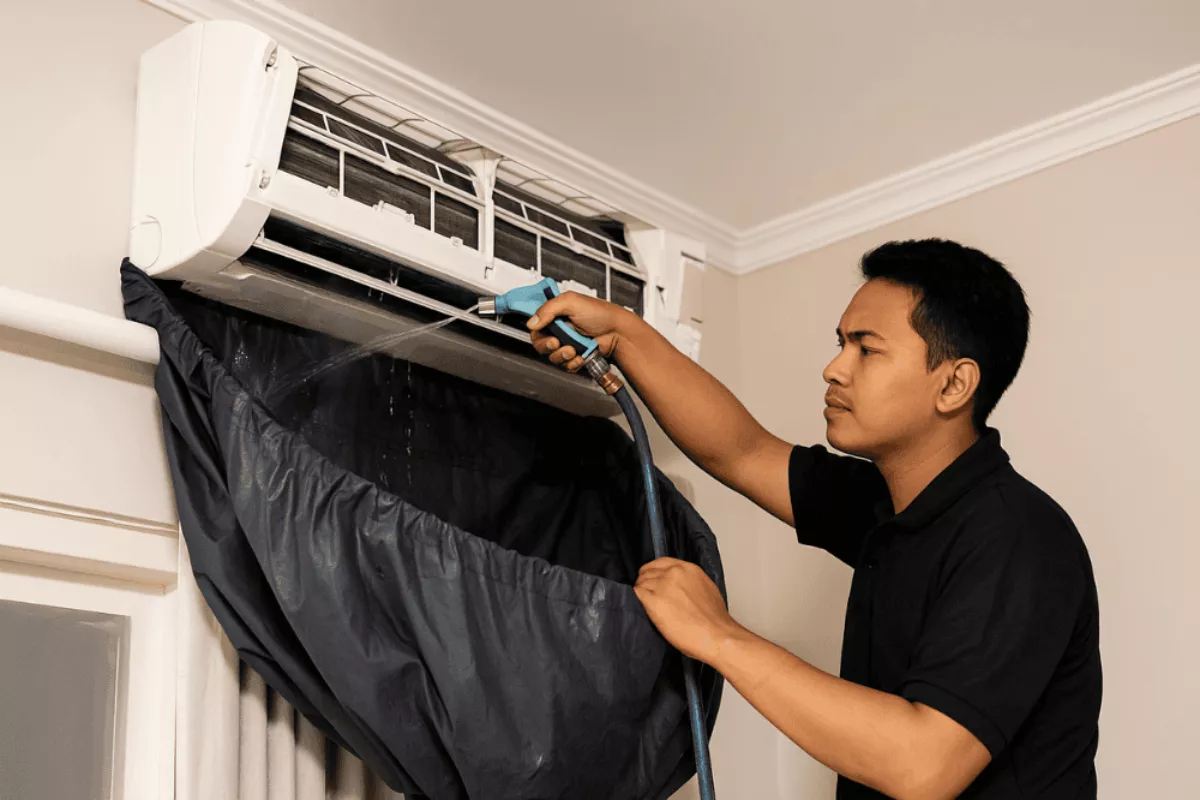 Cara Menguasai Skill Cuci AC Sendiri dari Nol Bagi Pemula