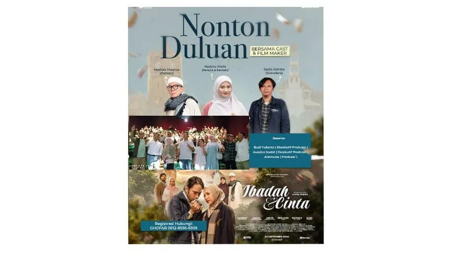 Jangan Lupa Nonton; Ibadah Dan Cinta Kamis 24 September 2026 Tayang Serentak di Bioskop Seluruh Indonesia