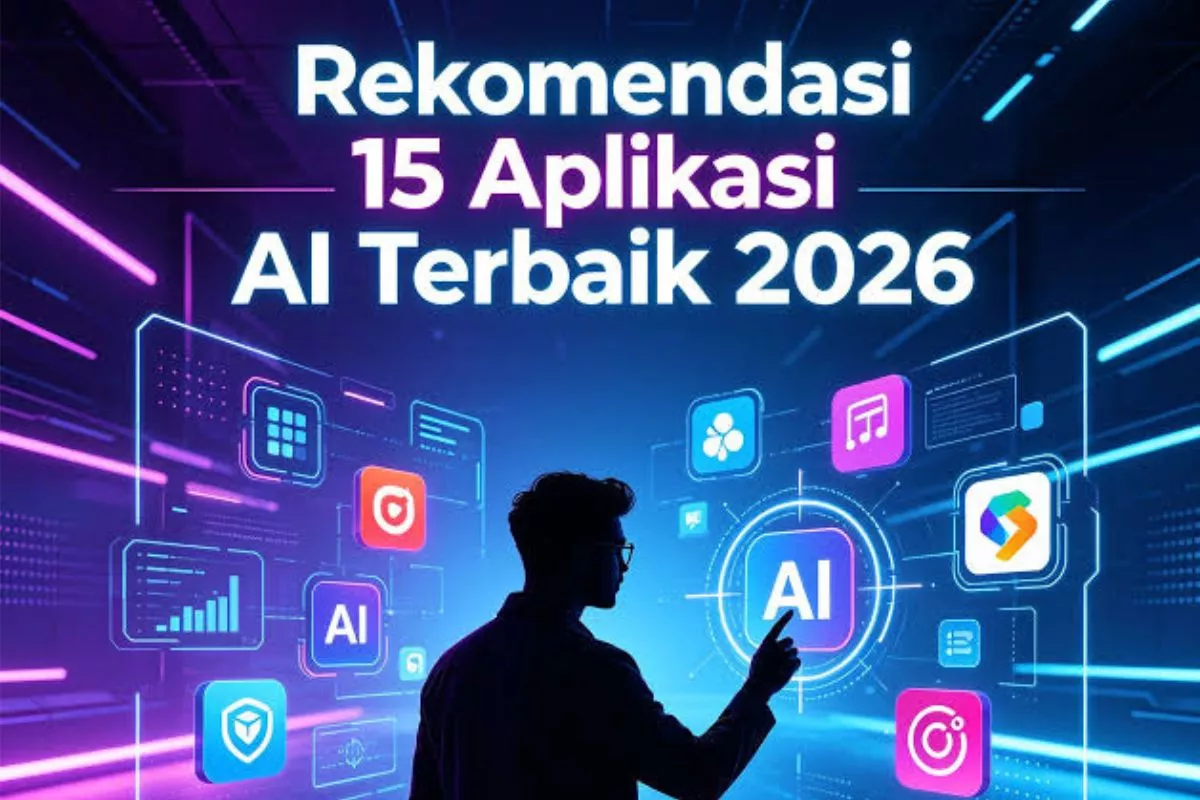 15 Aplikasi AI Gratis 2026 untuk Dongkrak Produktivitasmu