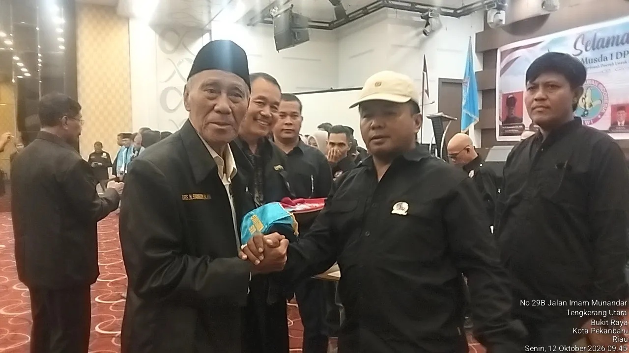 Dihadiri Ketum dan Sekjen DPP dari Jakarta, Pelantikan DPC AWI Se-Riau Sukses Digelar