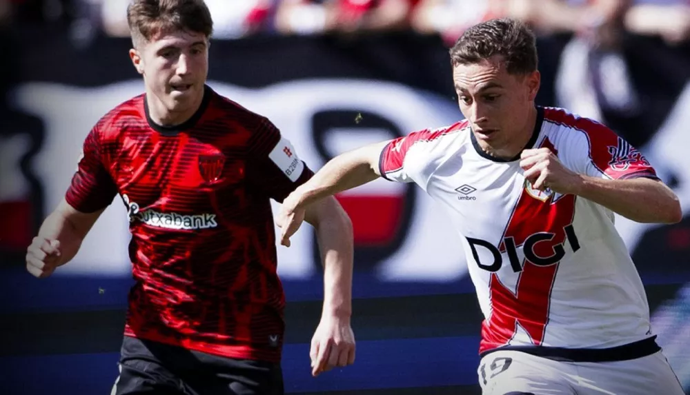 Wasit Rajin Anulir Gol, Duel Rayo Vallecano vs Athletic Bilbao Imbang 1-1