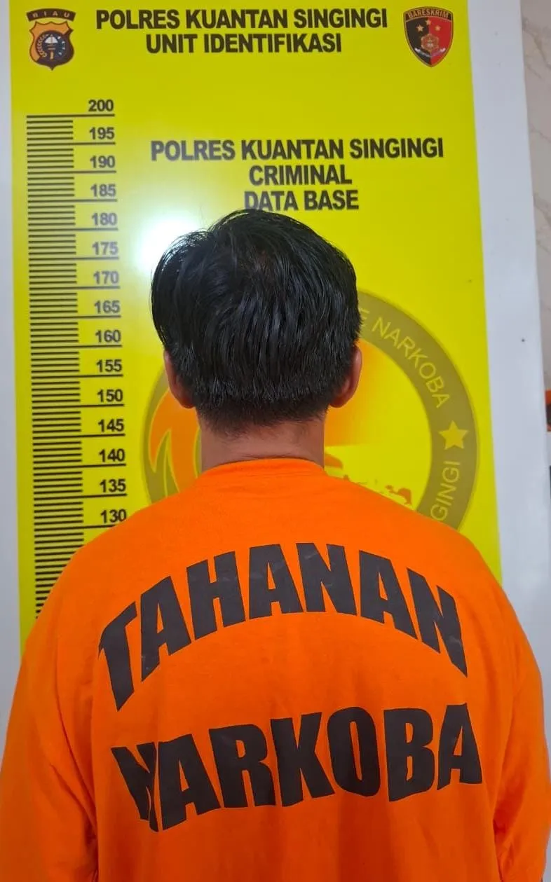 Dua Warga Diamankan Polsek Singingi, Sabu 2,85 Gram dan Sejumlah Barang Bukti Disita