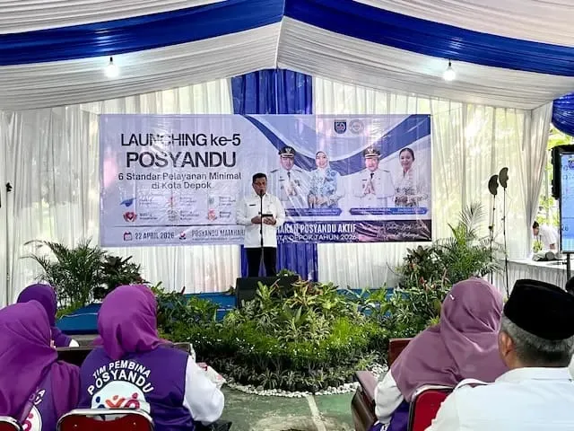 Mangnguluang Mansur Resmikan Lima Posyandu Kota Depok, Wujudkan Masyarakat Sehat, Mandiri, dan Berdaya