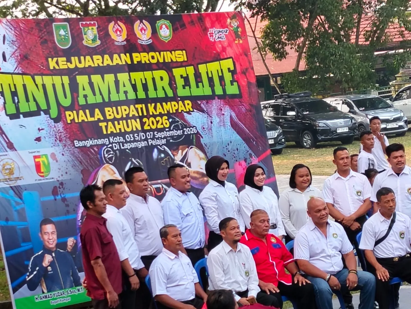 Empat Petinju, Empat Final! Atlet Kuansing Sapu Bersih Partai Puncak Kejurprov di Kampar