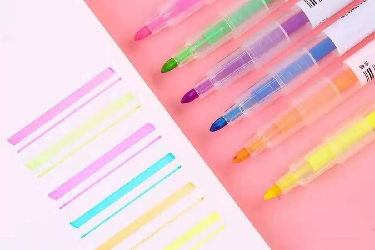 Cara Menggunakan Pulpen Highlighter agar Catatan Rapi dan Mudah Dipelajari