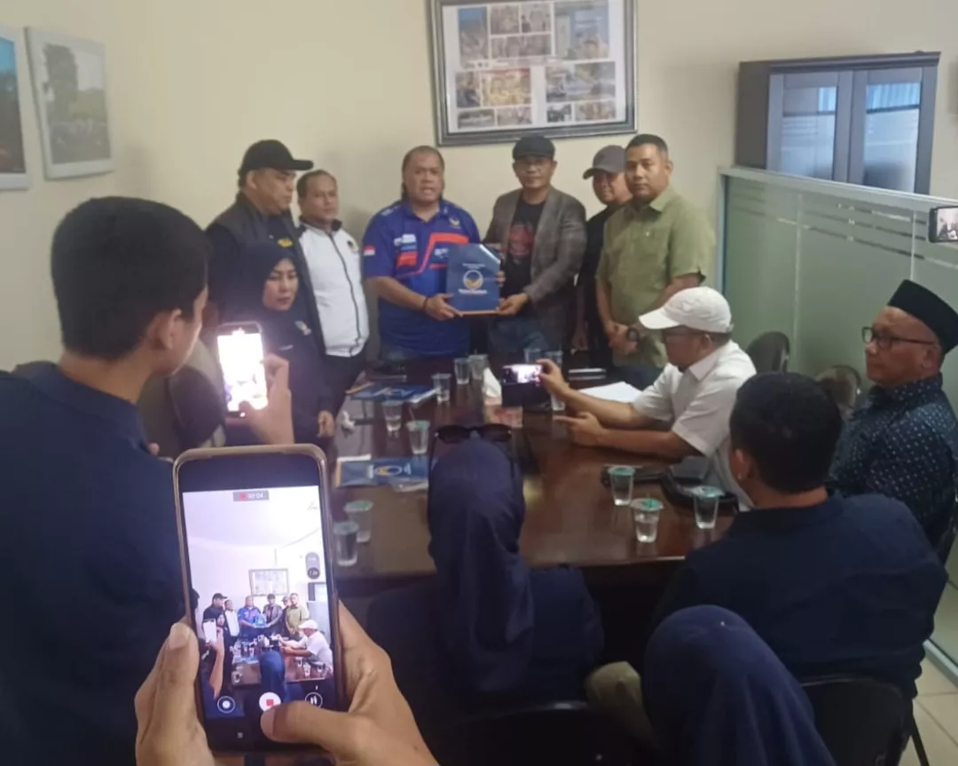 PWI Riau Terima Aspirasi DPW NasDem, Raja Isyam: Akan Kami Teruskan ke PWI Pusat dan Dewan Pers